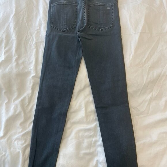 Rag & Bone 10 Inch Capri in Black Flamingo Size 26 - Picture 5 of 6